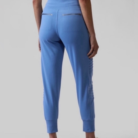 Athleta | Venice Moto Jogger | Sz S | Cottage Blue | NWT - Picture 3 of 12